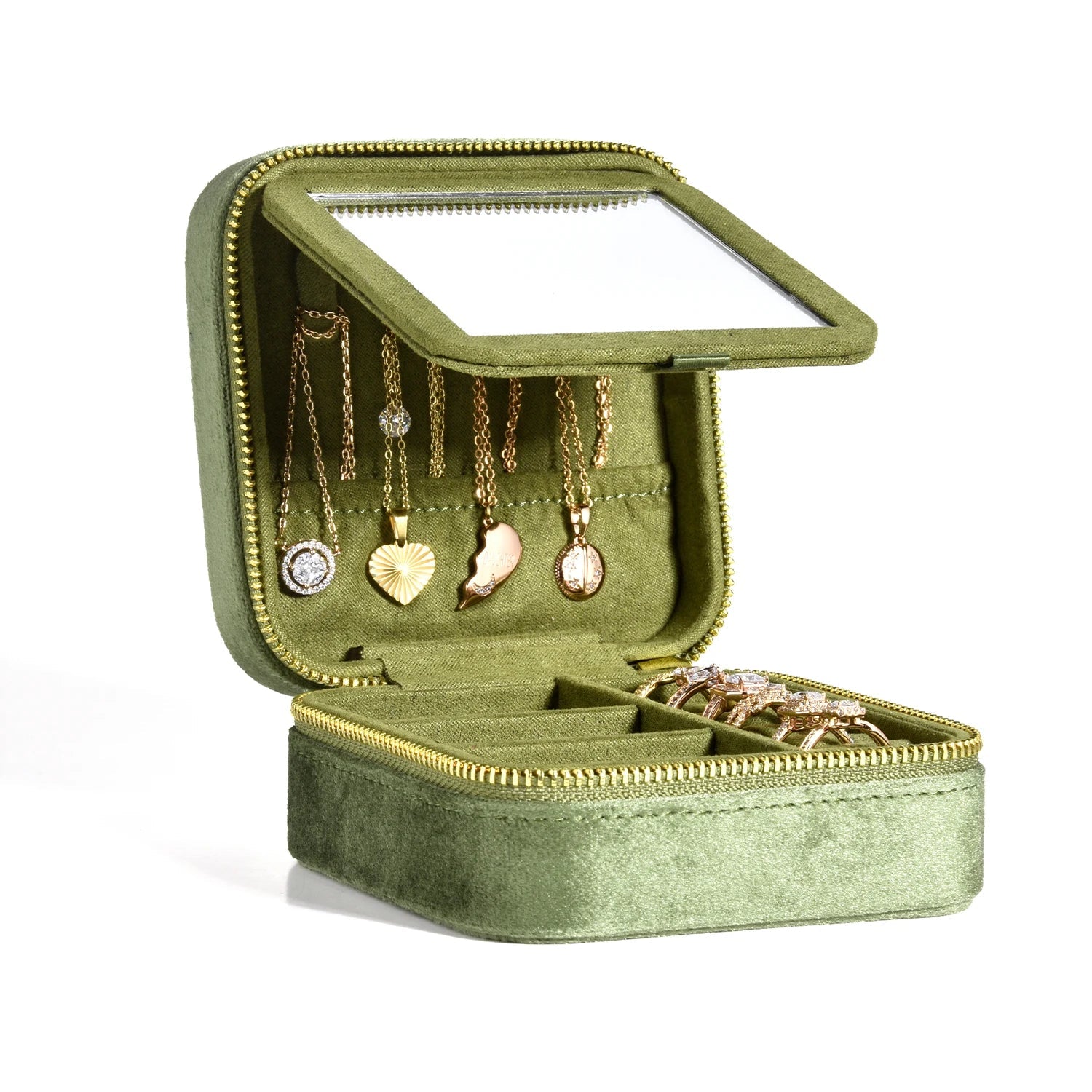 Luxurious Velvet Jewelry Box