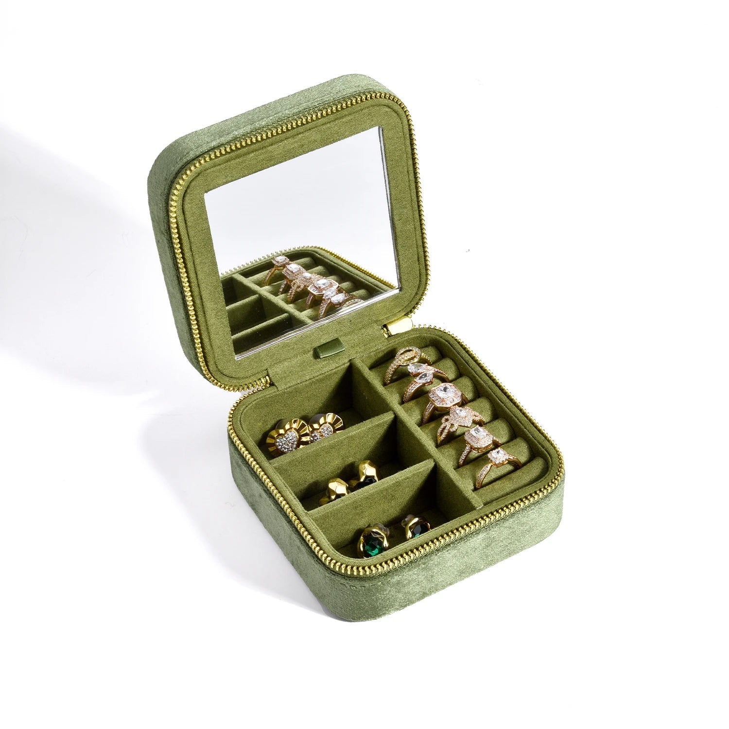 Luxurious Velvet Jewelry Box