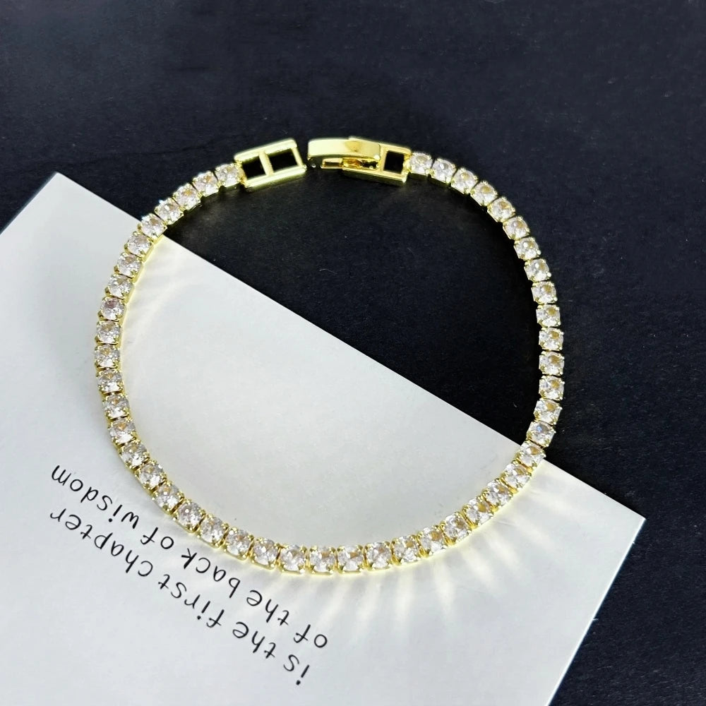 Radiant Zirconia Tennis Bracelet